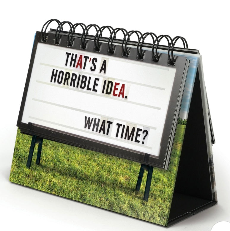 The Daily Marquee Desktop Flip Book - Lighten Up Shop