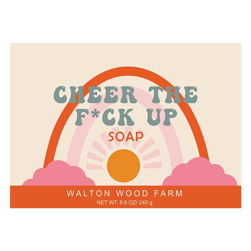 Cheer The F*ck Up Goat Milk Soap - Lighten Up Shop