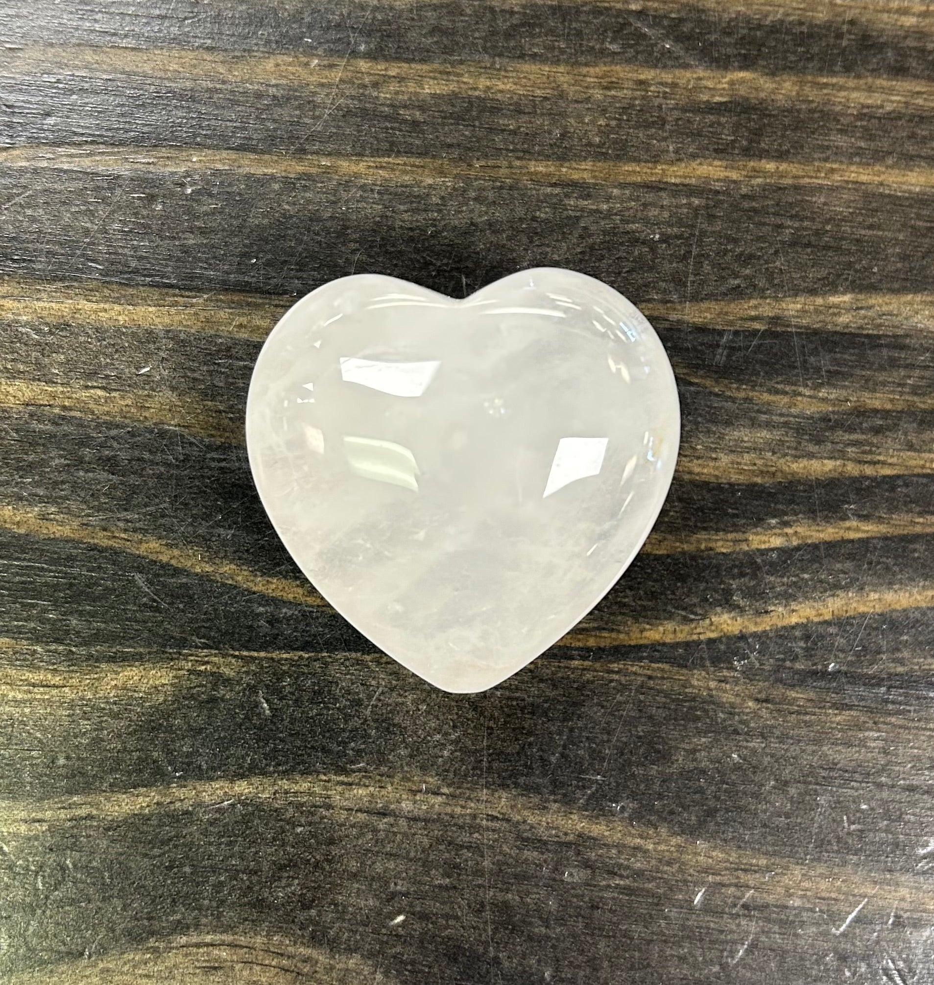 Quartz Heart 1.5” - Lighten Up Shop