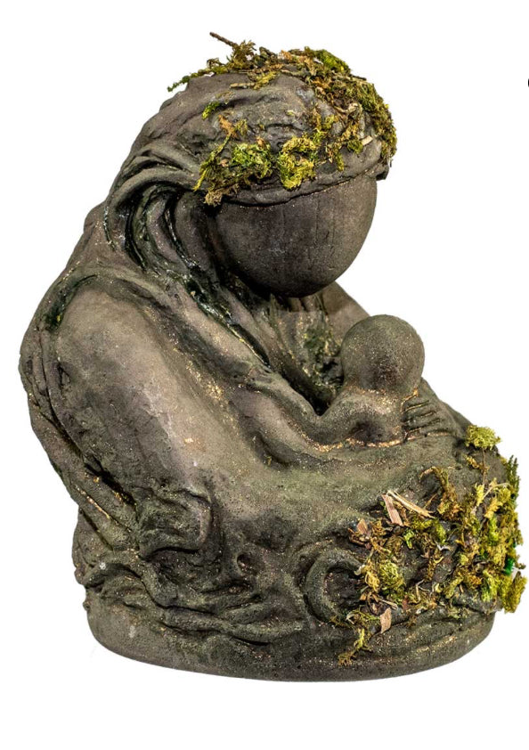 Holding Child Gypsum Figurine 3” - Lighten Up Shop