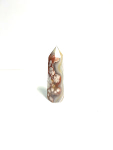 Flower Agate Tower - Lighten Up Shop