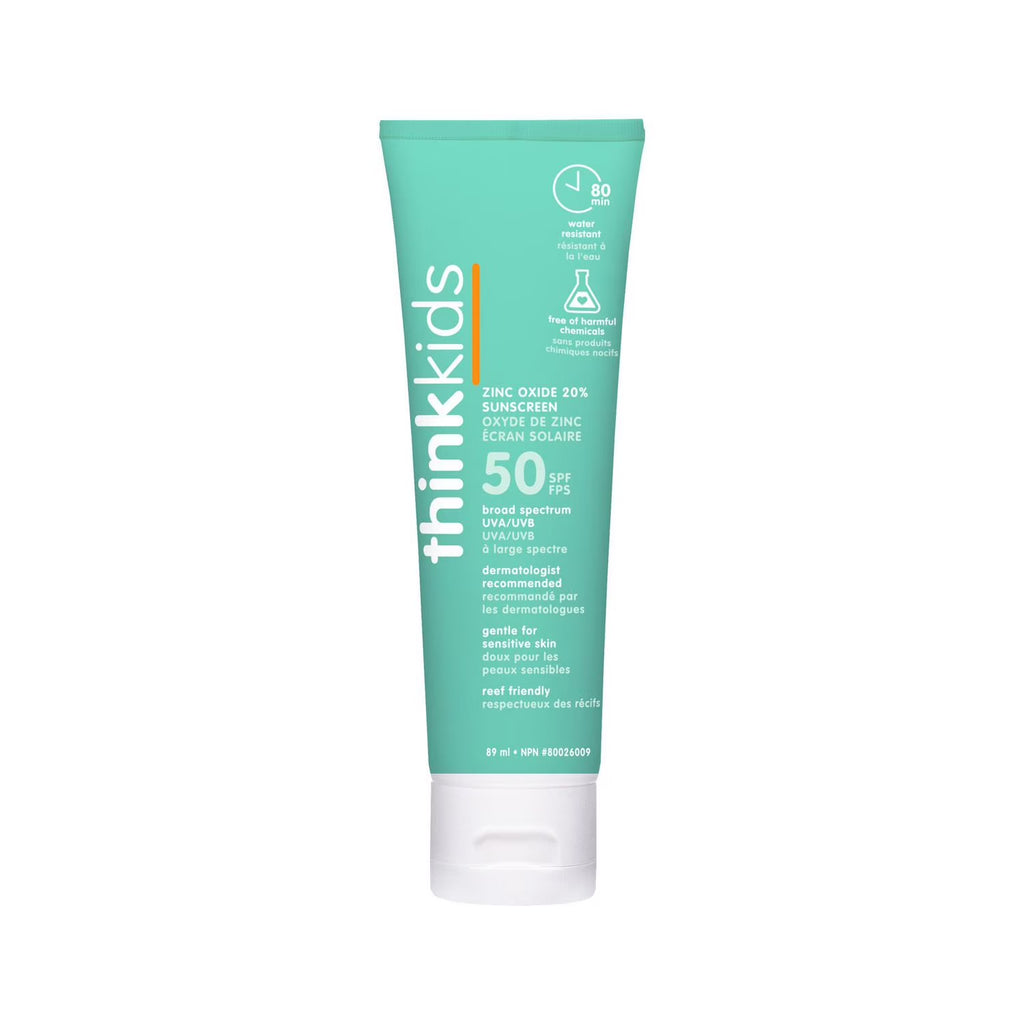 ThinkKids Clear Zinc 50SPF Sunscreen 89ml - Lighten Up Shop