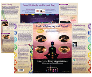 Chakra Balancing With Sound Fold Out Chart - Lighten Up Shop