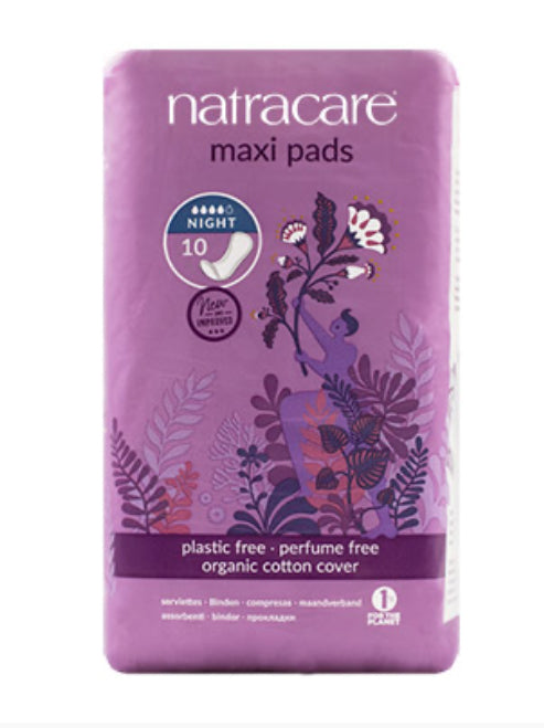 Natracare Maxi Pads (Night time)