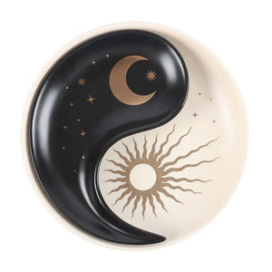 Yin & Yang Stacking Ceramic Trinket Dish