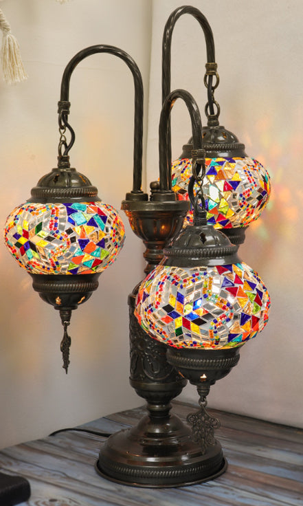 Turkish Mosaic Multi Lamp 3-in-1 - Lighten Up Shop