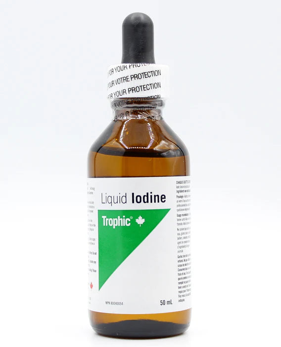 Trophic Liquid Iodine 50ml - Lighten Up Shop