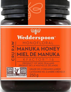 Wedderspoon Monofloral Manuka Honey KFactor16