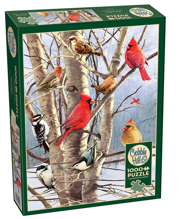 Cobble Hill - Winter Birds 1000 piece
