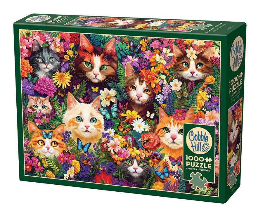 Cobble Hill - Blooming Whiskers 1000 piece