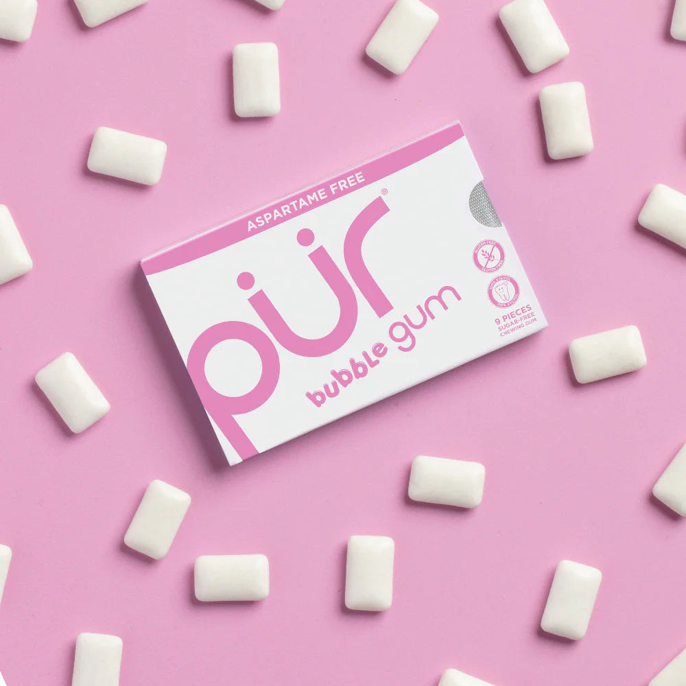 Pur Gum Bubblegum 9 Pieces - Lighten Up Shop
