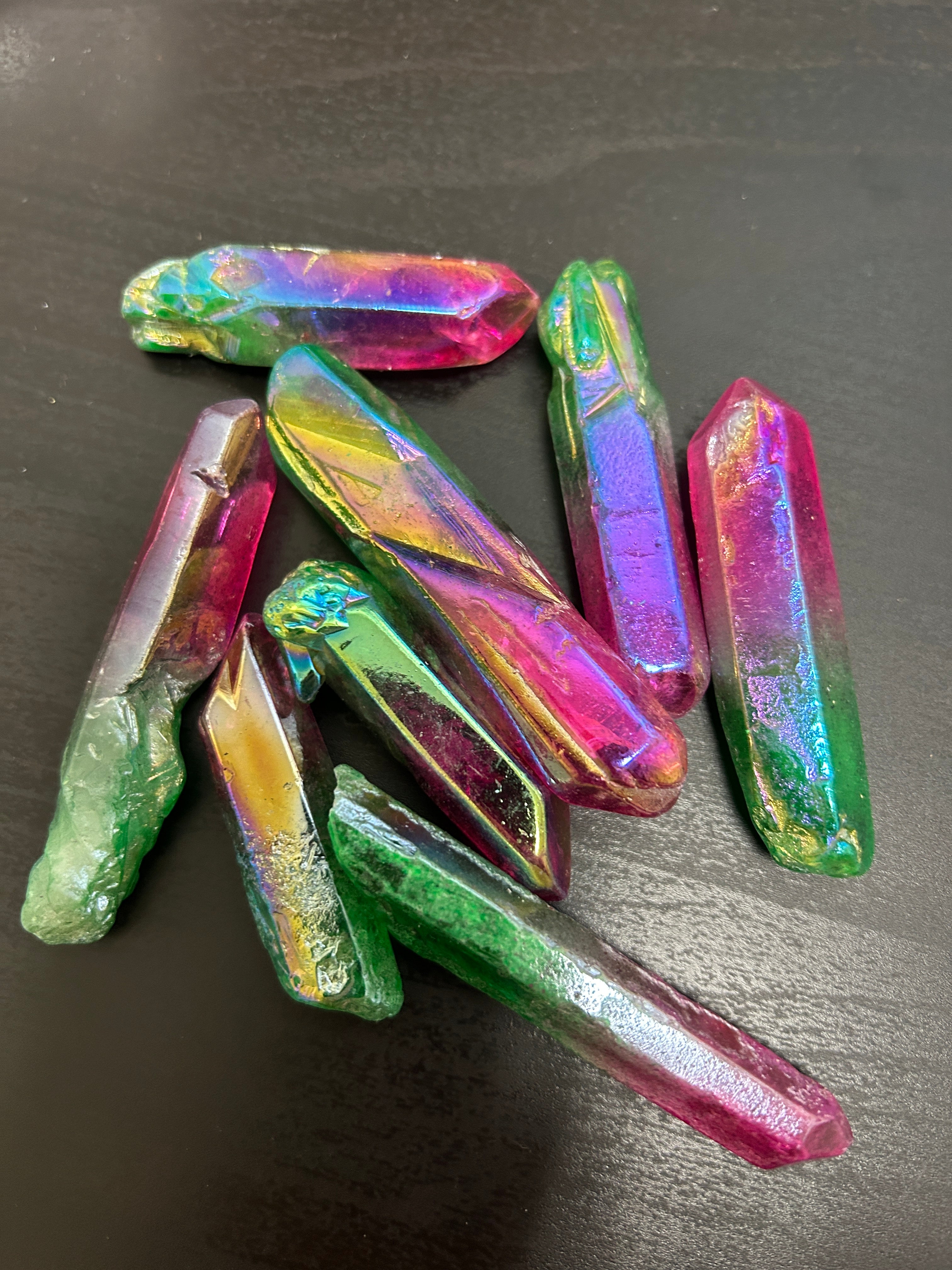 Multi Aura Quartz Point Loose