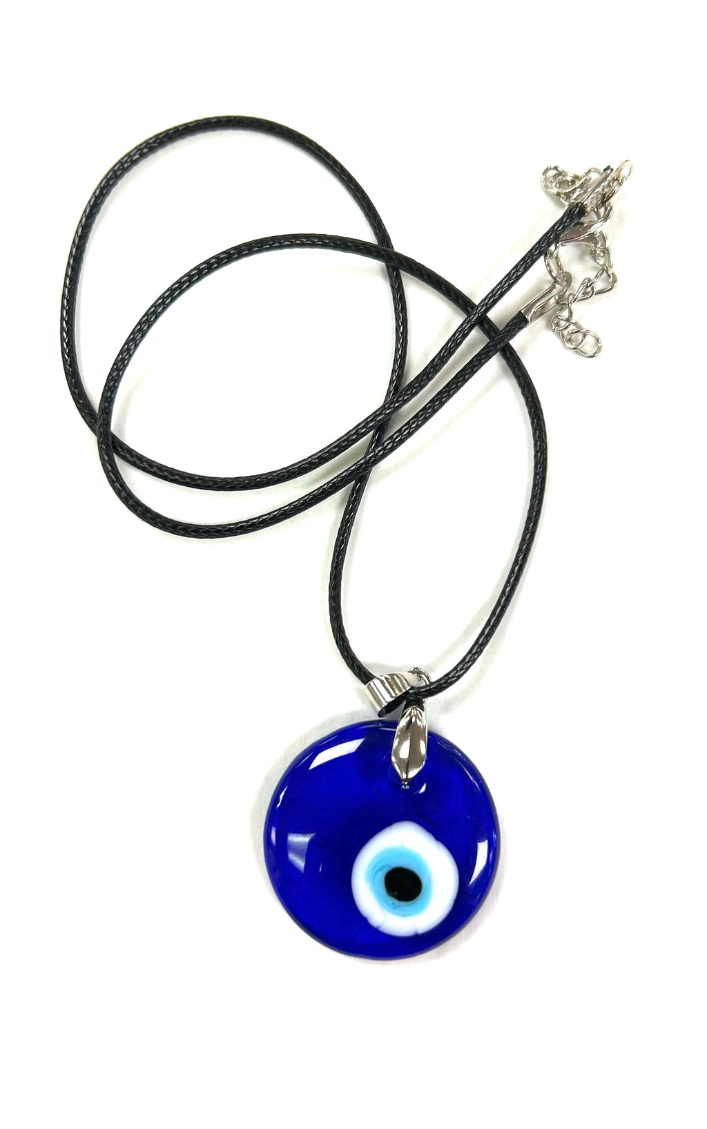 Evil Eye Cord Necklace - Lighten Up Shop