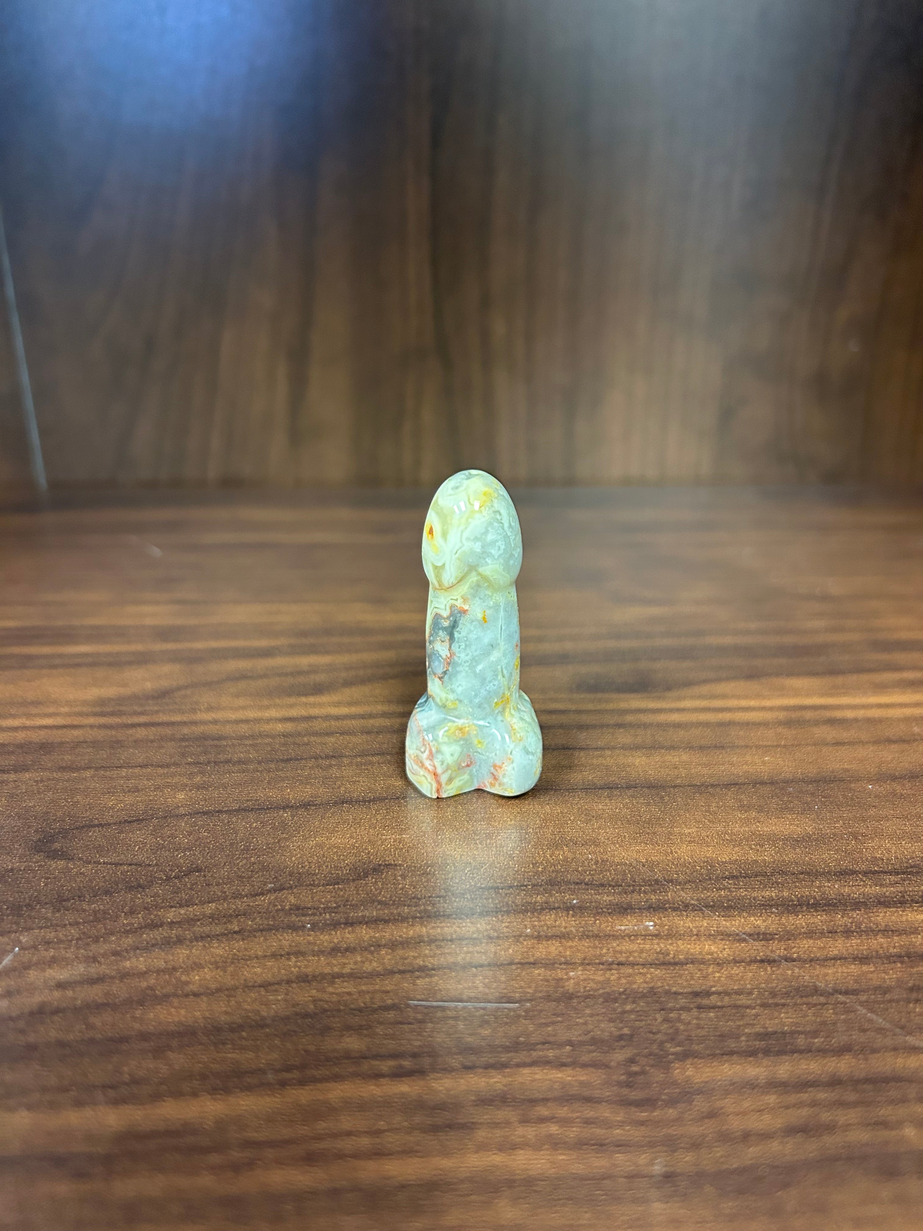 Crazy Lace Agate Penis