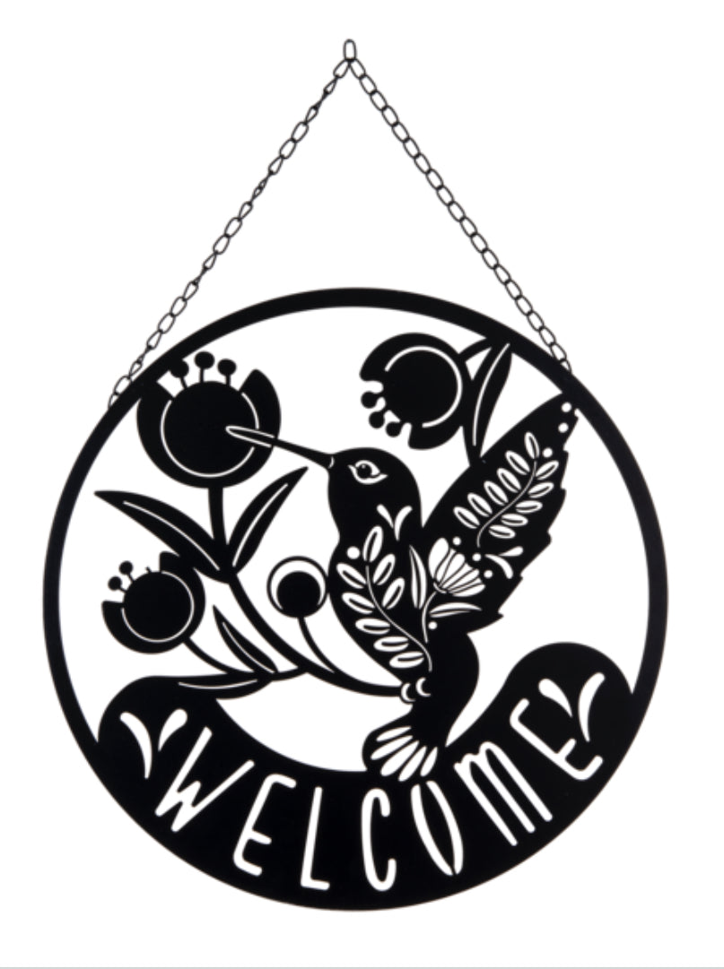 Laser Cut Welcome Garden Sign - Lighten Up Shop