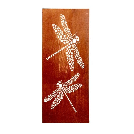 Metal Dragonfly Laser Cut LED Wall Art - Lighten Up Shop