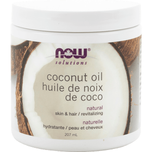 NOW Coconut Oil 207ml - Lighten Up Shop