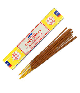 Satya Nag Champa Seven Chakra Incense - Lighten Up Shop