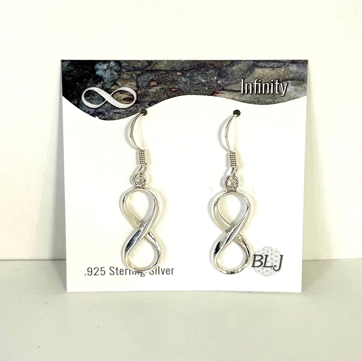 Infinity Drop Earrings - Lighten Up Shop