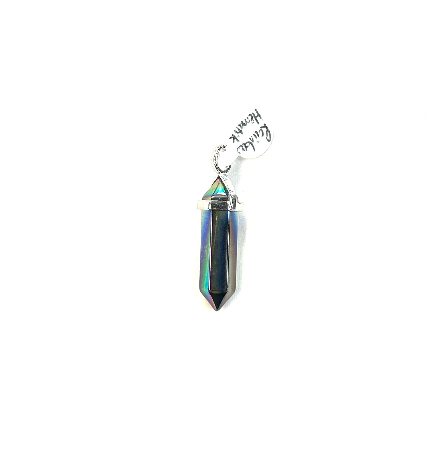 Rainbow Hematite Pendant - Lighten Up Shop