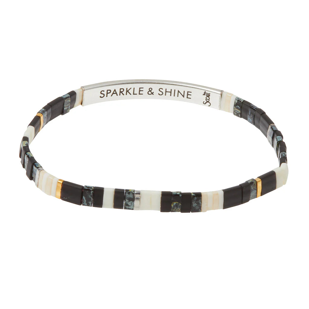 Good Karma Miyuki Bracelet - Sparkle & Shine