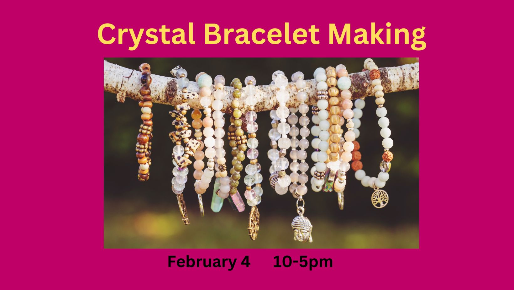 Crystal Bracelet Making