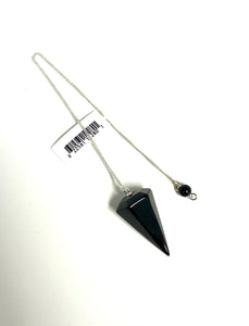 Black Agate Pendulum