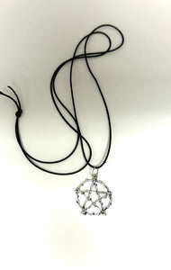 Pentacle Cord Necklace