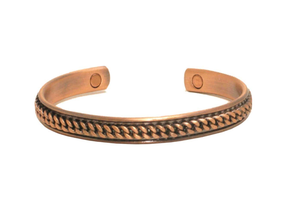 Copper Rope Magnetic Copper Bracelet - Lighten Up Shop