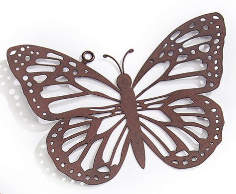 Bronze & White Butterfly Wall Decor - Lighten Up Shop