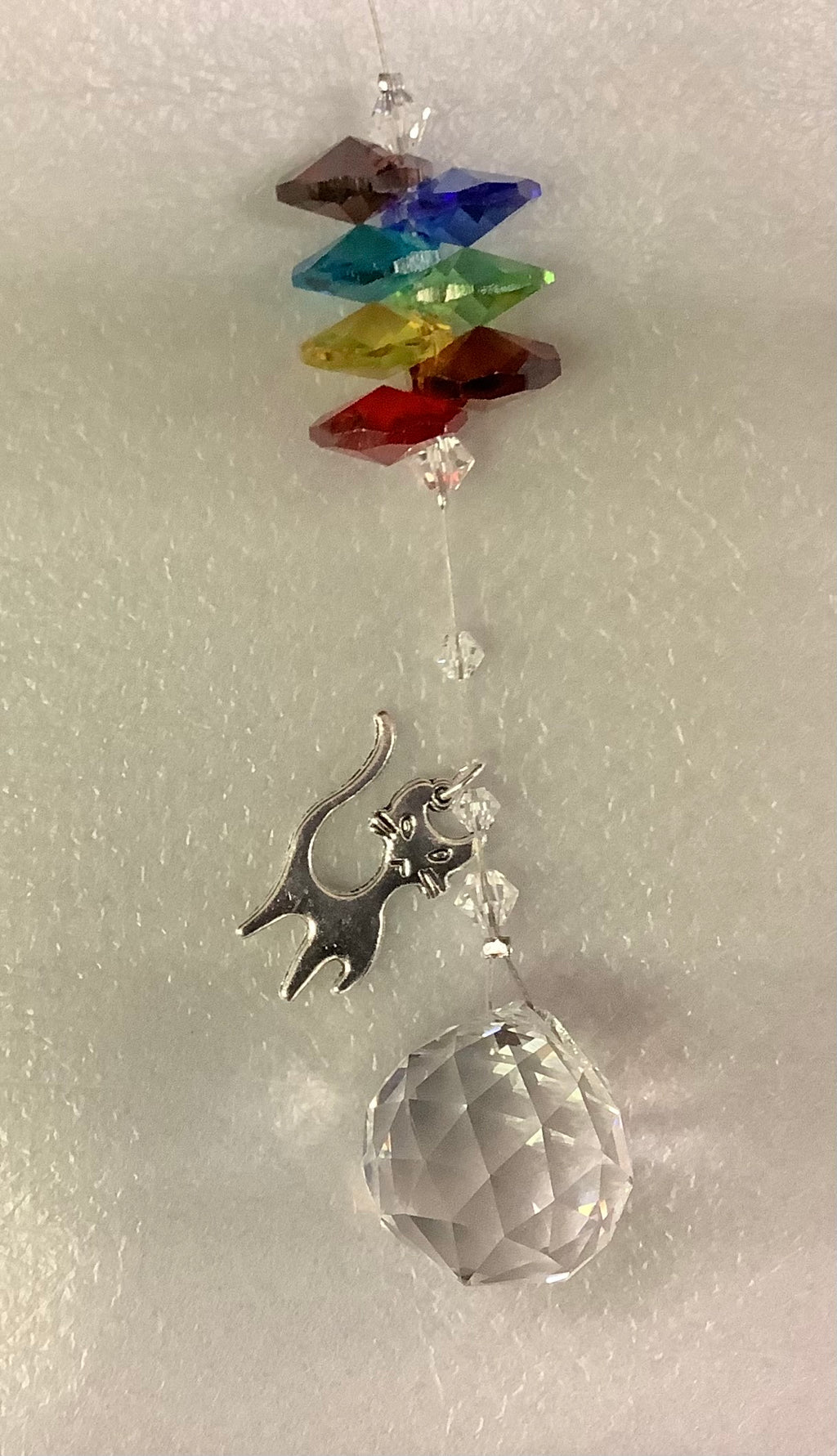 Cat Charm Suncatcher - Lighten Up Shop