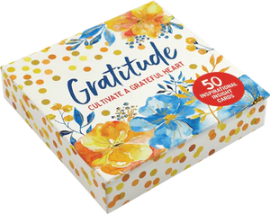 Gratitude - Cultivate A Grateful Heart Inspirational Cards - Lighten Up Shop