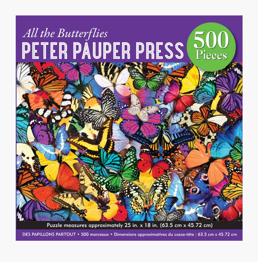 All the Butterflies Puzzle 500p - Lighten Up Shop