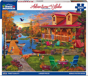 Adventures At The Lake Puzzle 1000pc