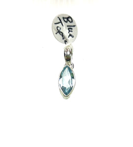 Blue Topaz Pendant - Lighten Up Shop