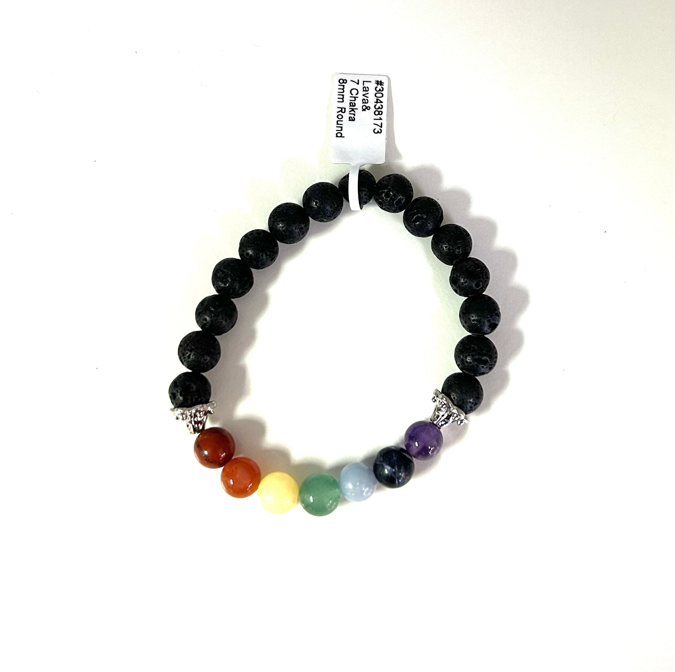 Chakra Lava Bracelet - Lighten Up Shop