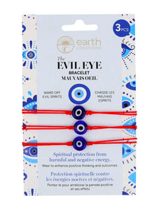 Evil Eye Bracelet - 3 Piece Red - Lighten Up Shop