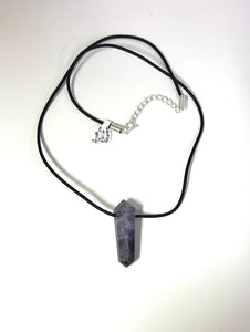 Amethyst Point Necklace - Lighten Up Shop