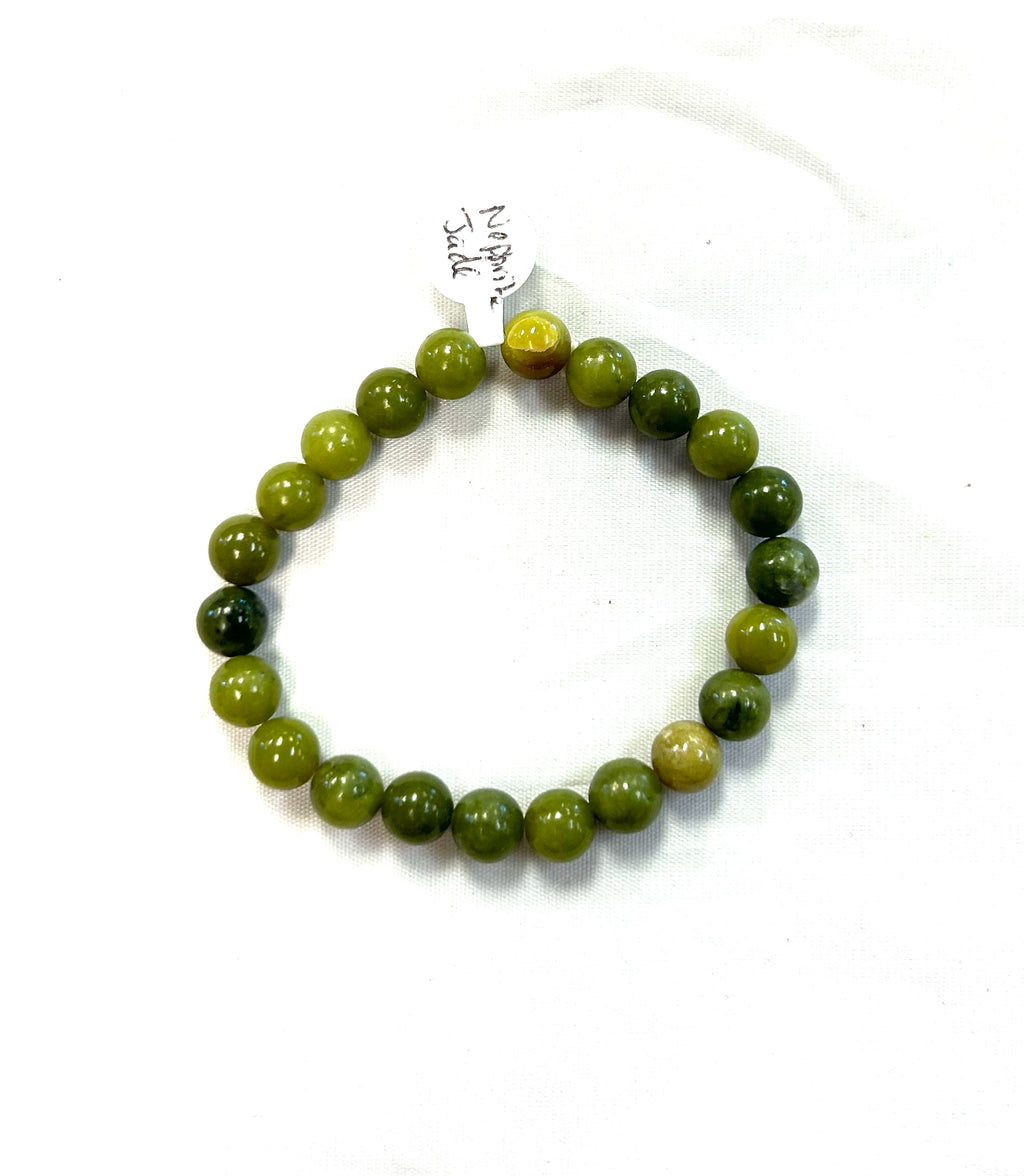 Nephrite Jade Bracelet - Lighten Up Shop