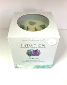 La Luna Crystal Infused Scented Candles - Lighten Up Shop