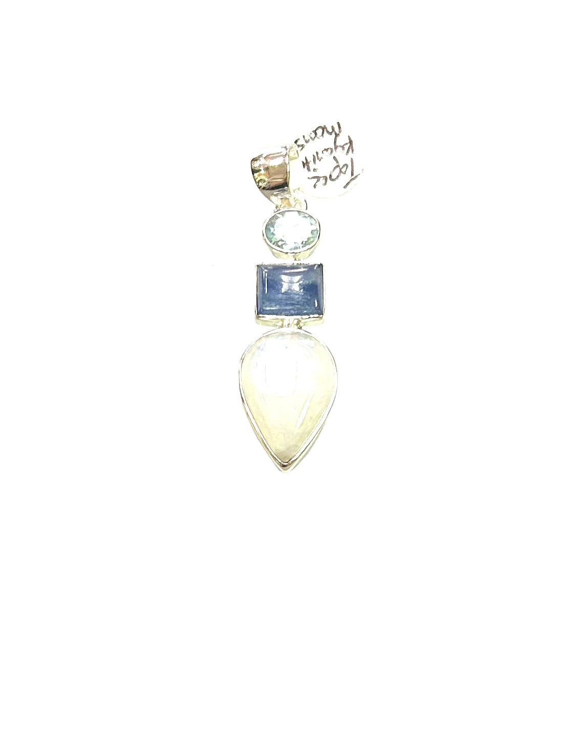 Topaz/Kyanite/Moonstone Pendant - Lighten Up Shop