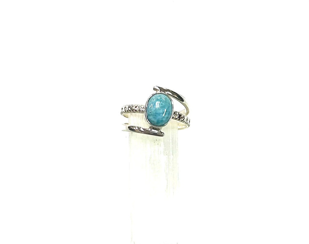 Larimar Ring ($78) - Lighten Up Shop