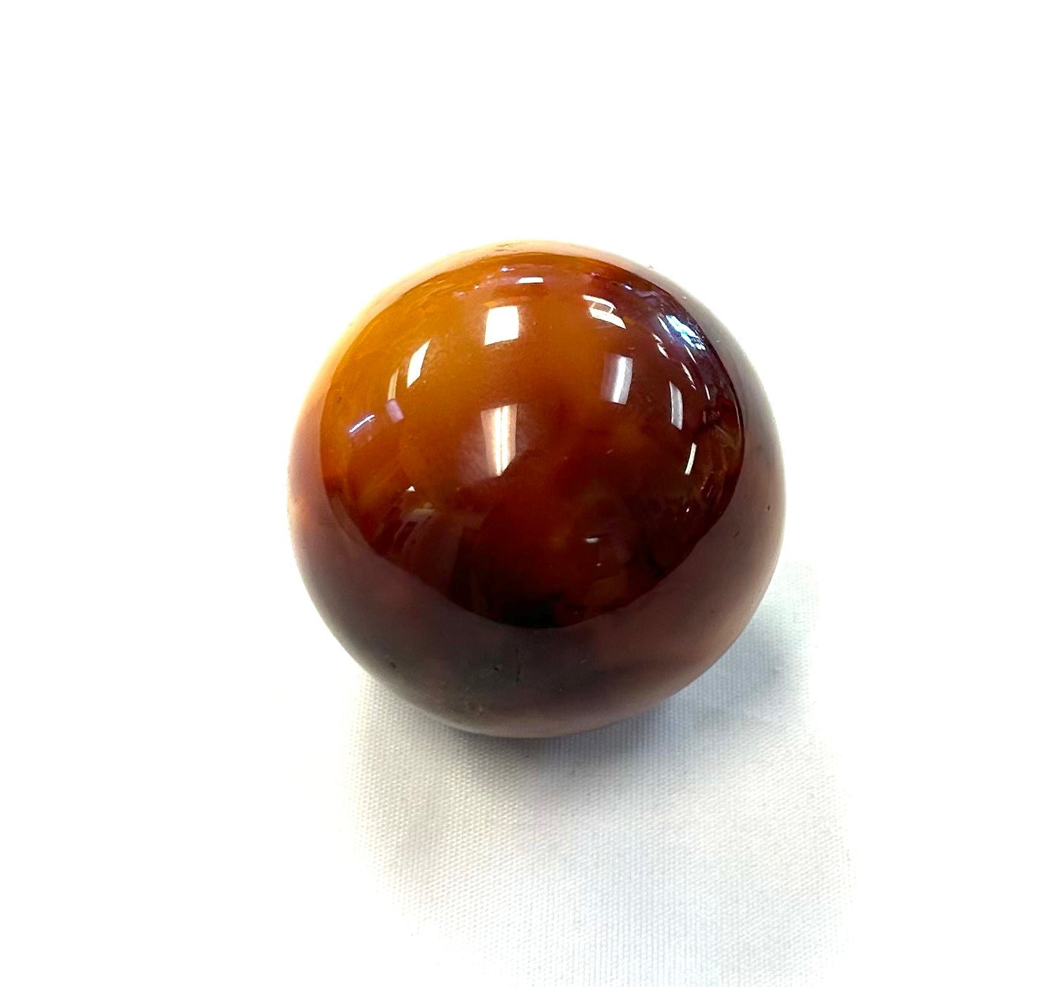 Carnelian Sphere - Lighten Up Shop