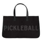 Pickleball Canvas Tote - Lighten Up Shop