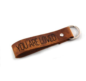 Leather Key Chain - Lighten Up Shop