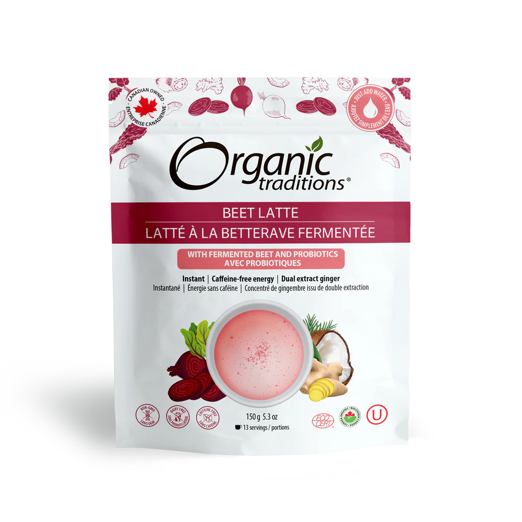 Organic Traditions Beet Latte 150g - Lighten Up Shop