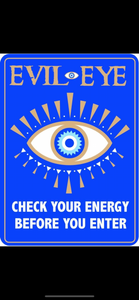 Metal Wall Plaque Evil Eye - Lighten Up Shop