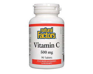 Vitamin C 500mg Plus Bioflavonoids and Rosehips 90 tablets