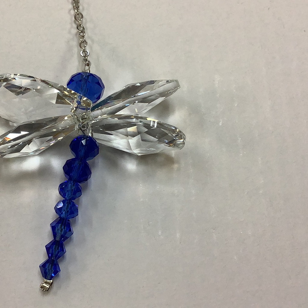 Crystal Dragonfly Suncatcher - Lighten Up Shop