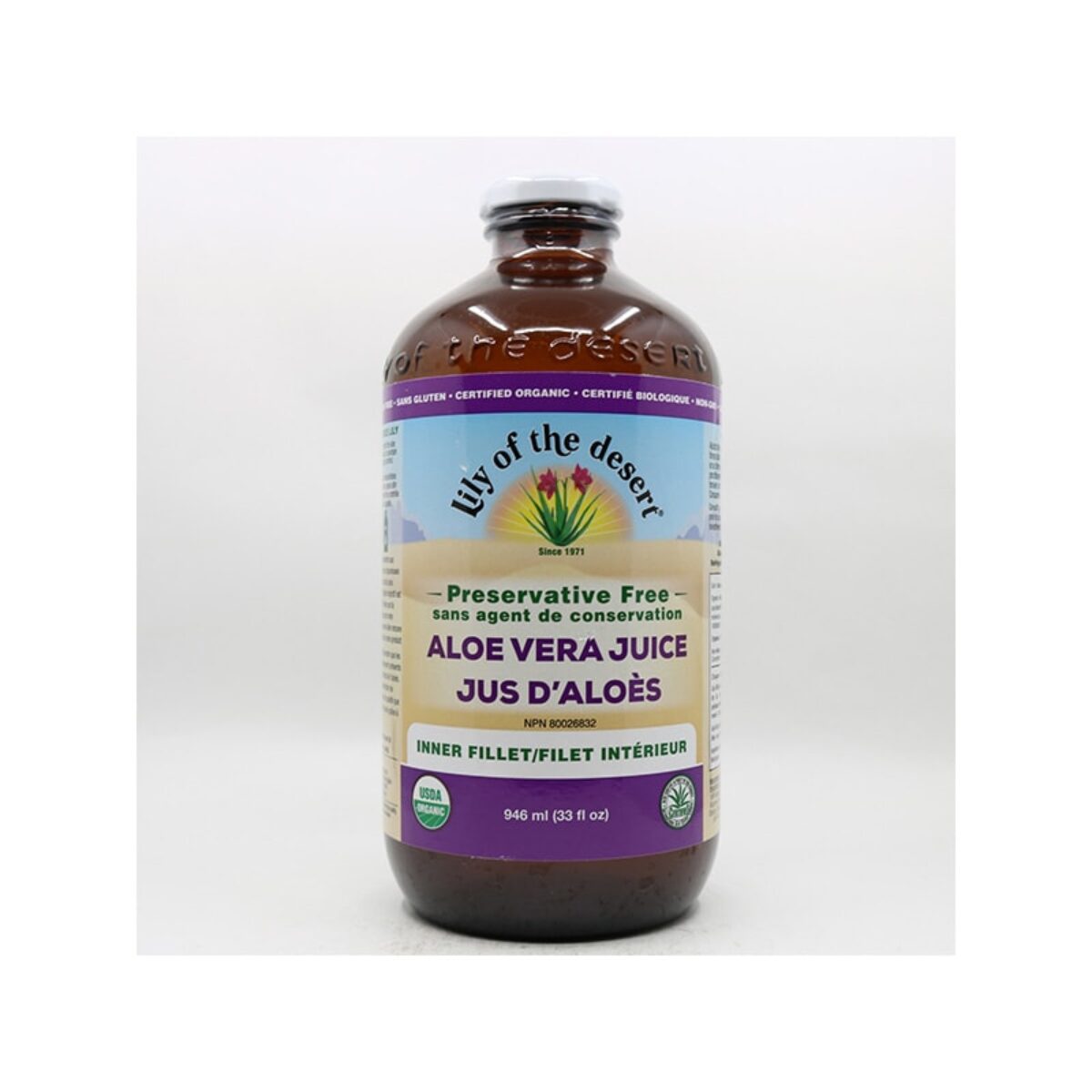 Lily of the Desert Aloe Vera Juice Inner Fillet 946ml - Lighten Up Shop
